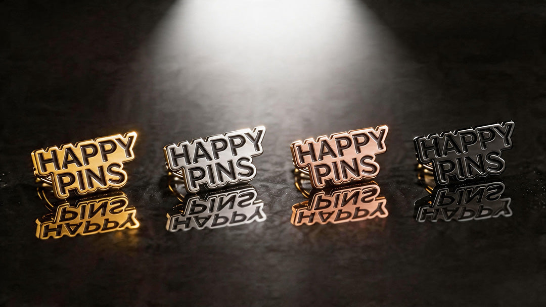 How to Choose Metal Plating for Custom Pins